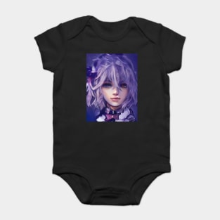 animeface  girl manga character Baby Bodysuit